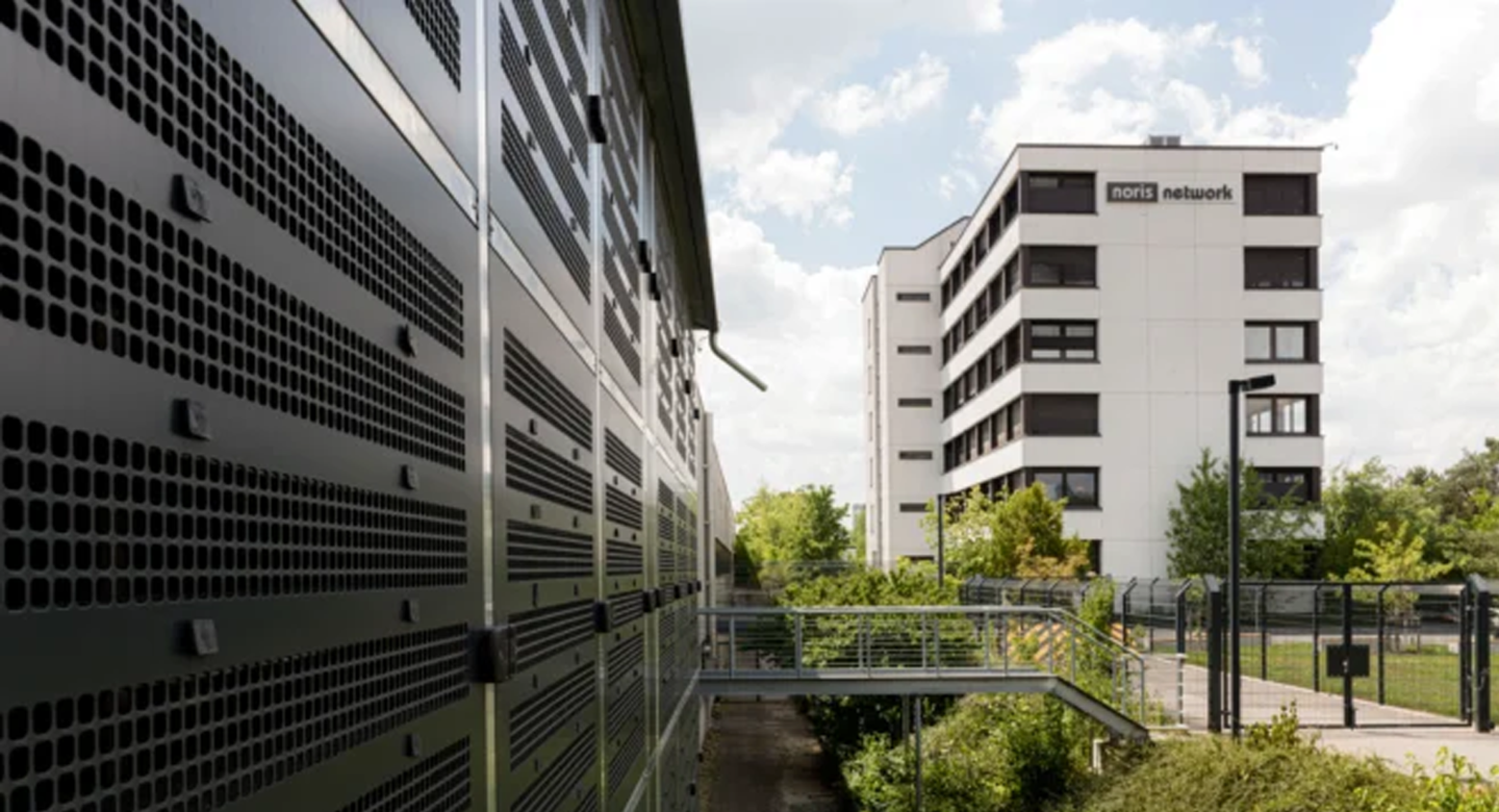 Case study on noris network AG using TKH Security solutions for advanced access control, video surveillance, and infrastructure security.